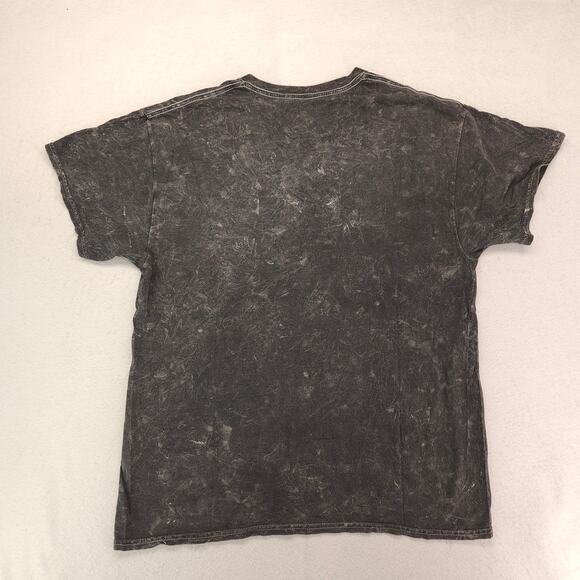 Def Leppard Band Graphic Crew Neck T Shirt Adult Mens Size Large L Gray - Picture 9 of 9